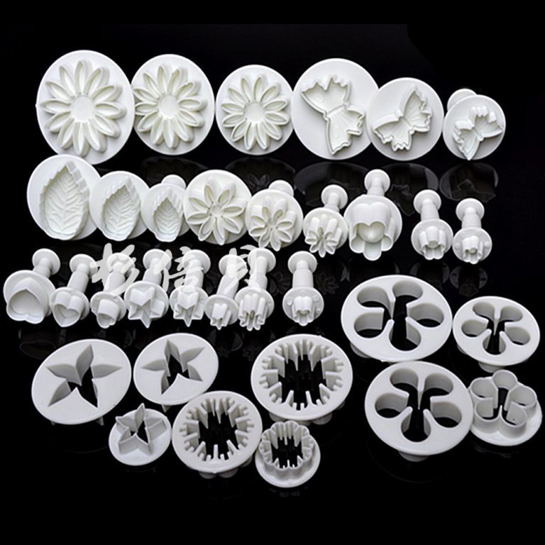 Flowers and Leaves Cake Decoration Molds Set - Image 3
