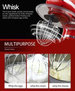 Alternative view of 1200W 4L 6-Speed Electric Mixer Set
