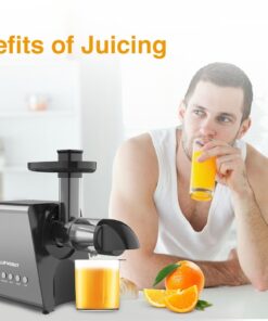 Alternative view of 9 Segment 2 Speed Modes Juicer