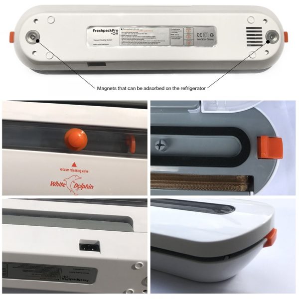 Electric Vacuum Sealer with 10 pcs Food Saver Bags - Image 3