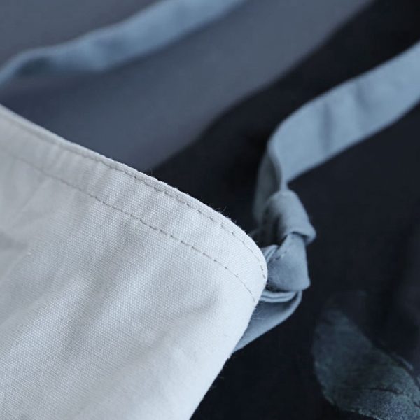 Coconut Leaf Printed Coffee Shop Barista Apron - Image 12