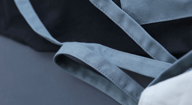 Coconut Leaf Printed Coffee Shop Barista Apron - Image 16